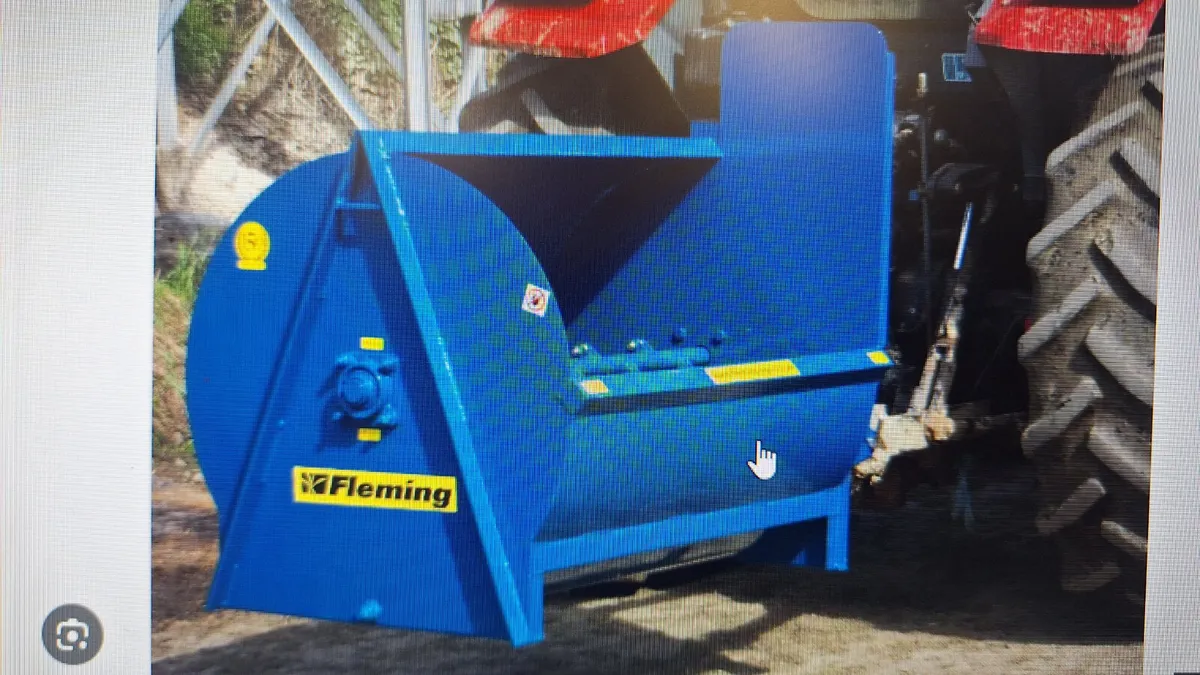 Fleming 1 cyd muck spreader - Image 1