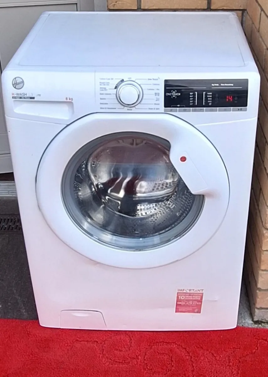 8kg hoover washing machine - Image 1