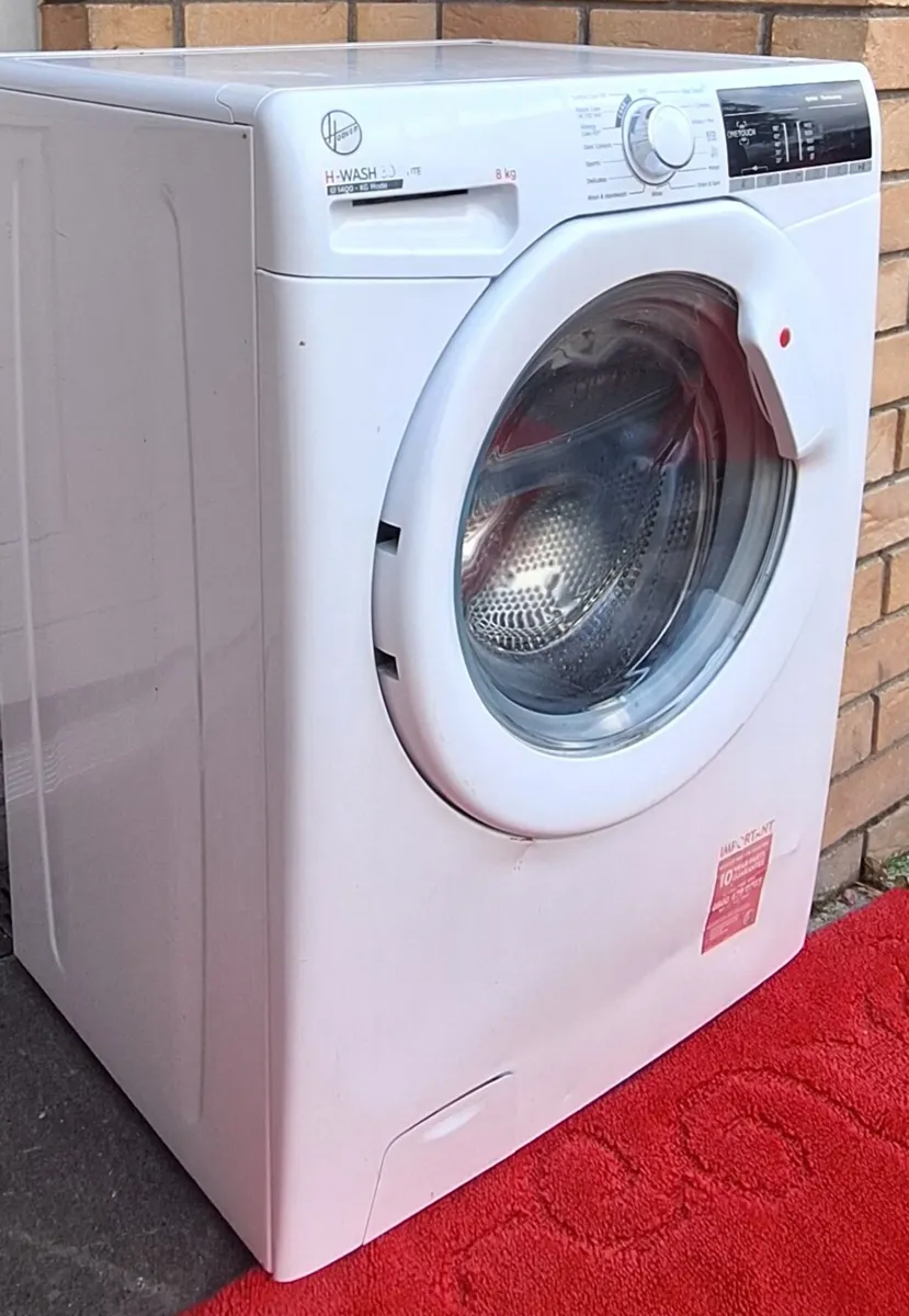 8kg hoover washing machine - Image 2