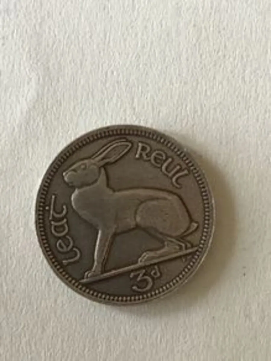 Pre Decimal Irish Threepence, 1968