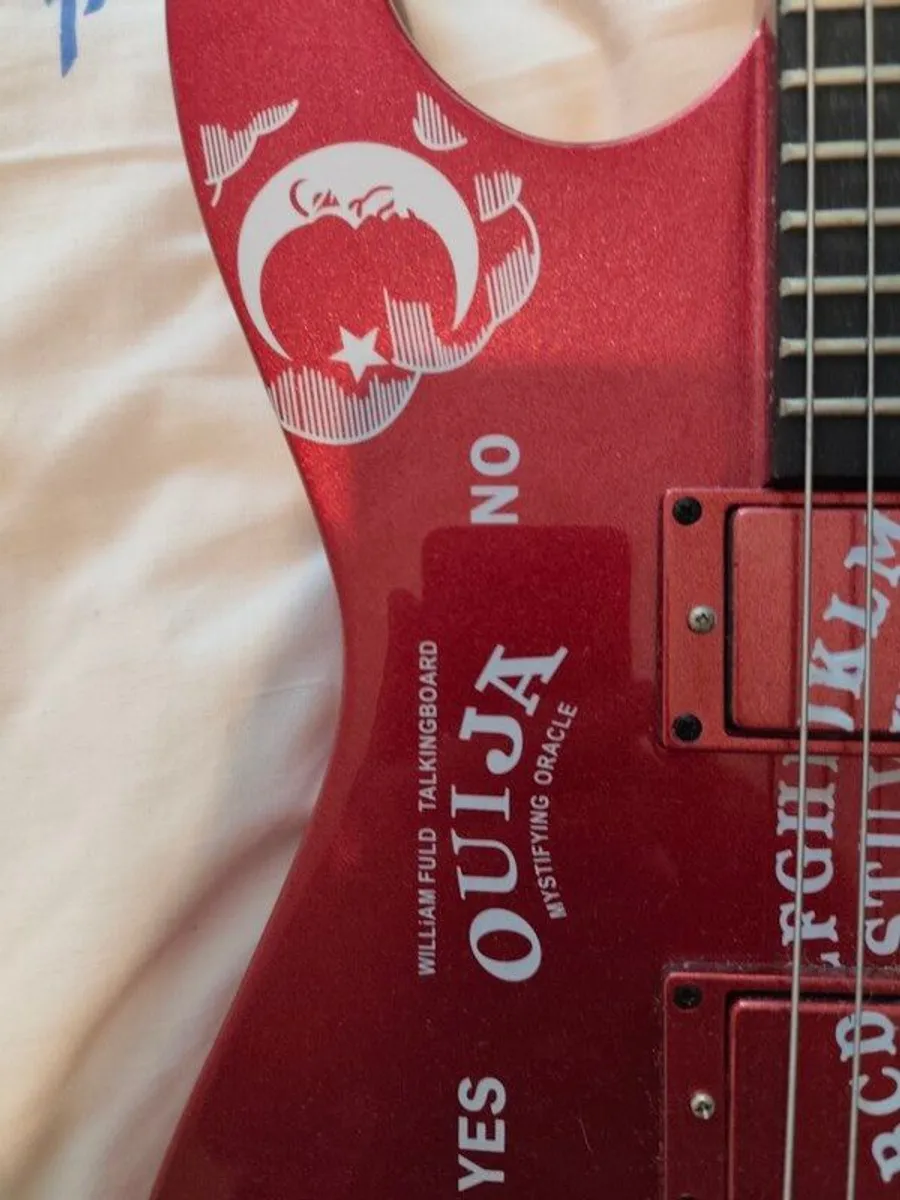 Kirk Hammett electric guitar"ouija" copy - Image 3