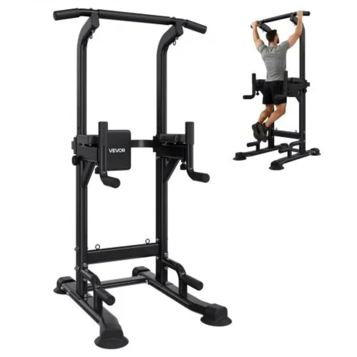 Pull Up Bar, 150kg Power Tower Dip Station, Workou - Image 1