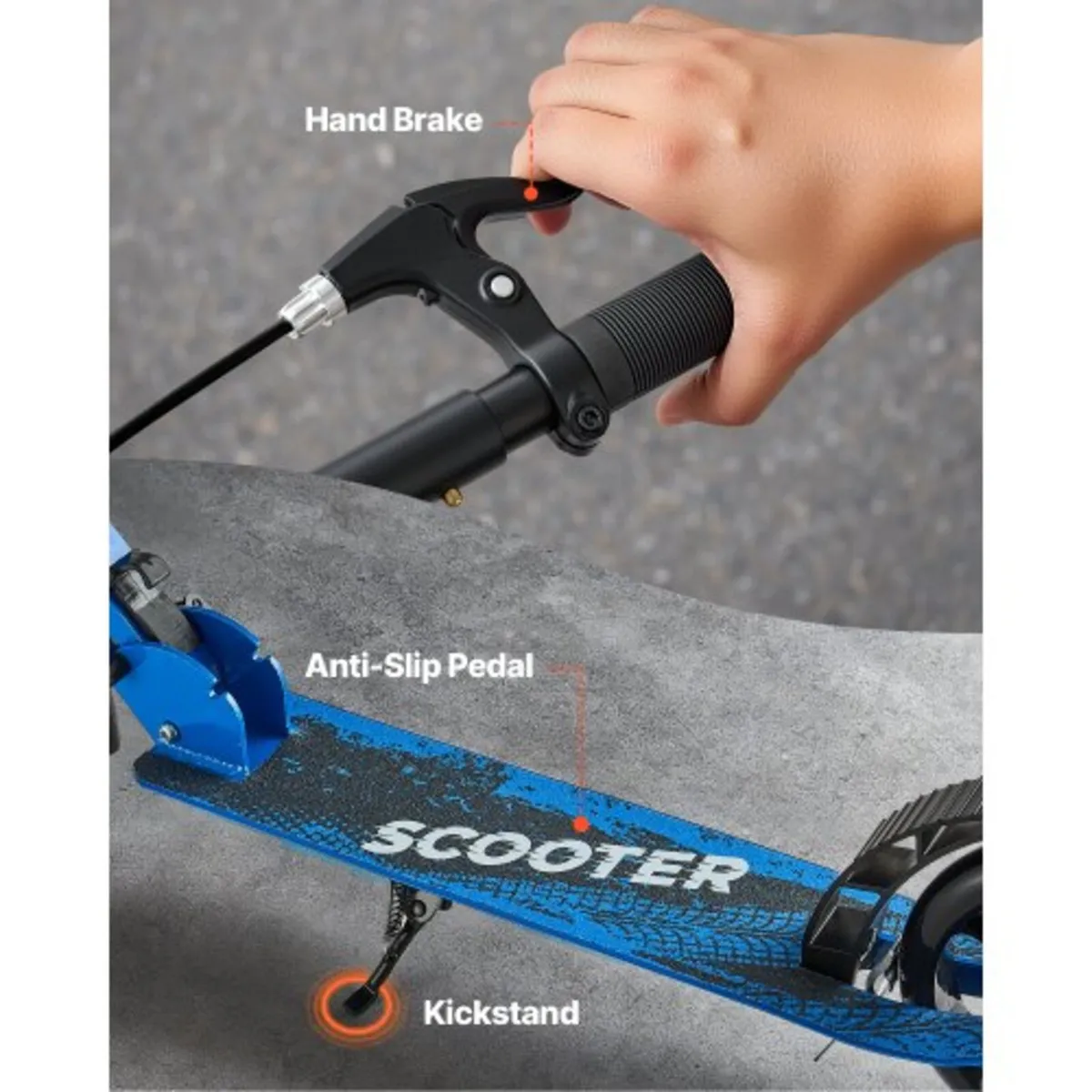 Kick Scooter for Kids Ages 8+, Teens & Adults, 2-W - Image 2