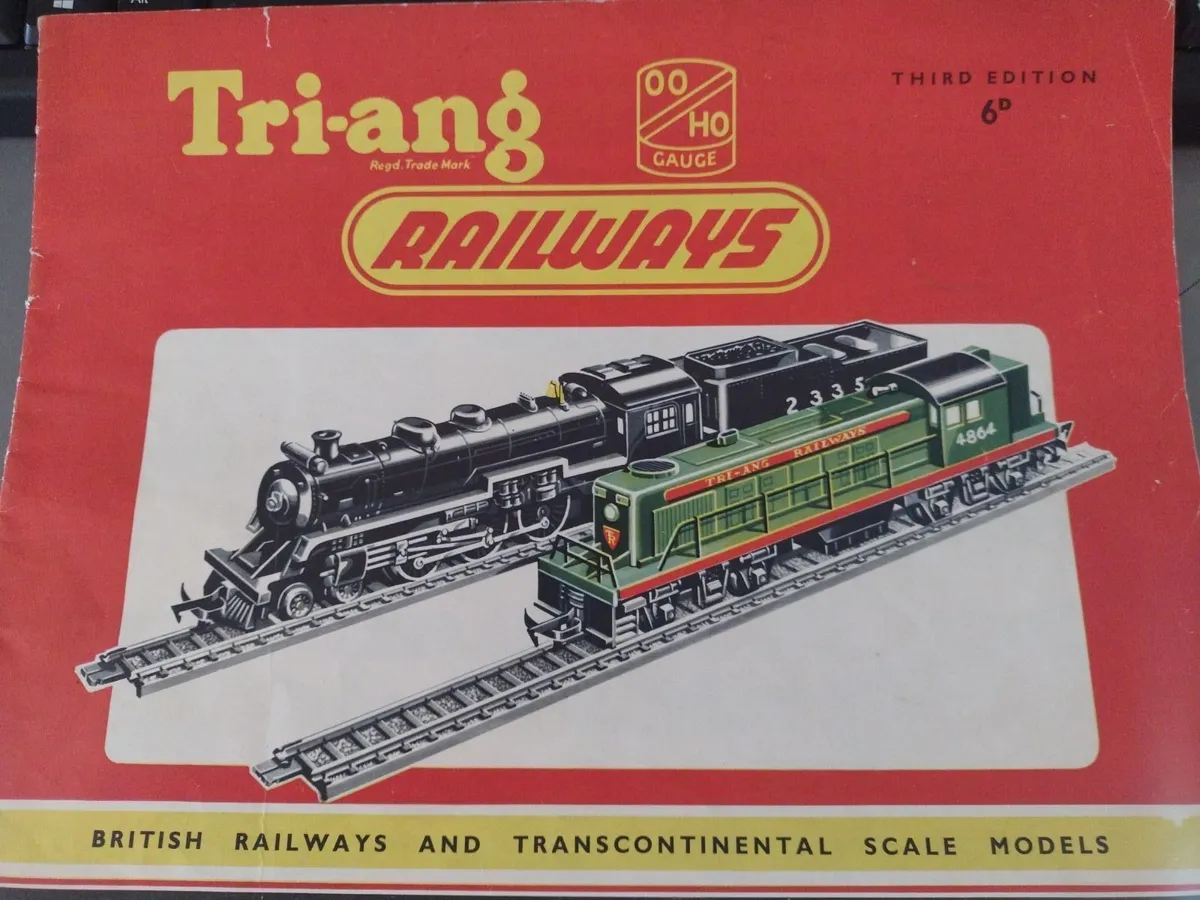 Tri-ang Railways magazine 00/H0 1957 rare item - Image 1
