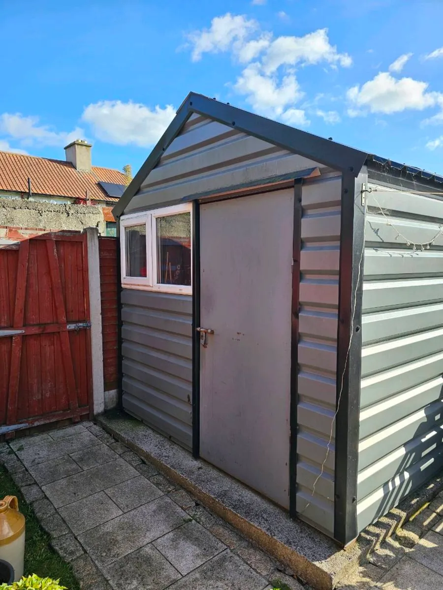 Premium Clane Steel Garden Shed - Image 1