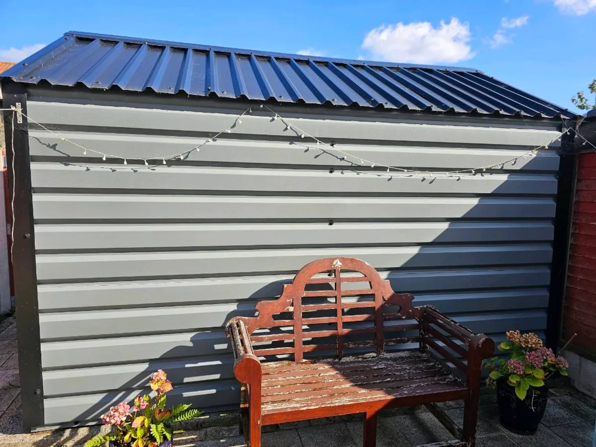 Premium Clane Steel Garden Shed - Image 3