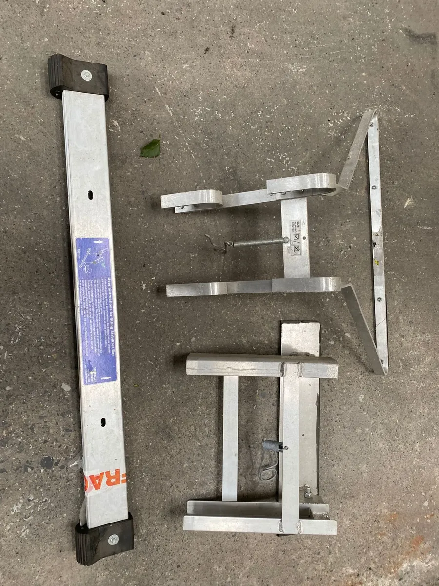 Ladder stand offs and leveller