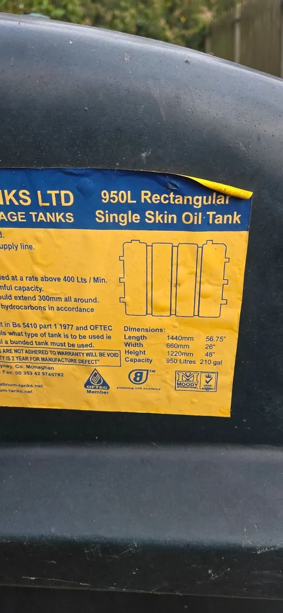 Free 2 oil tanks - Image 3