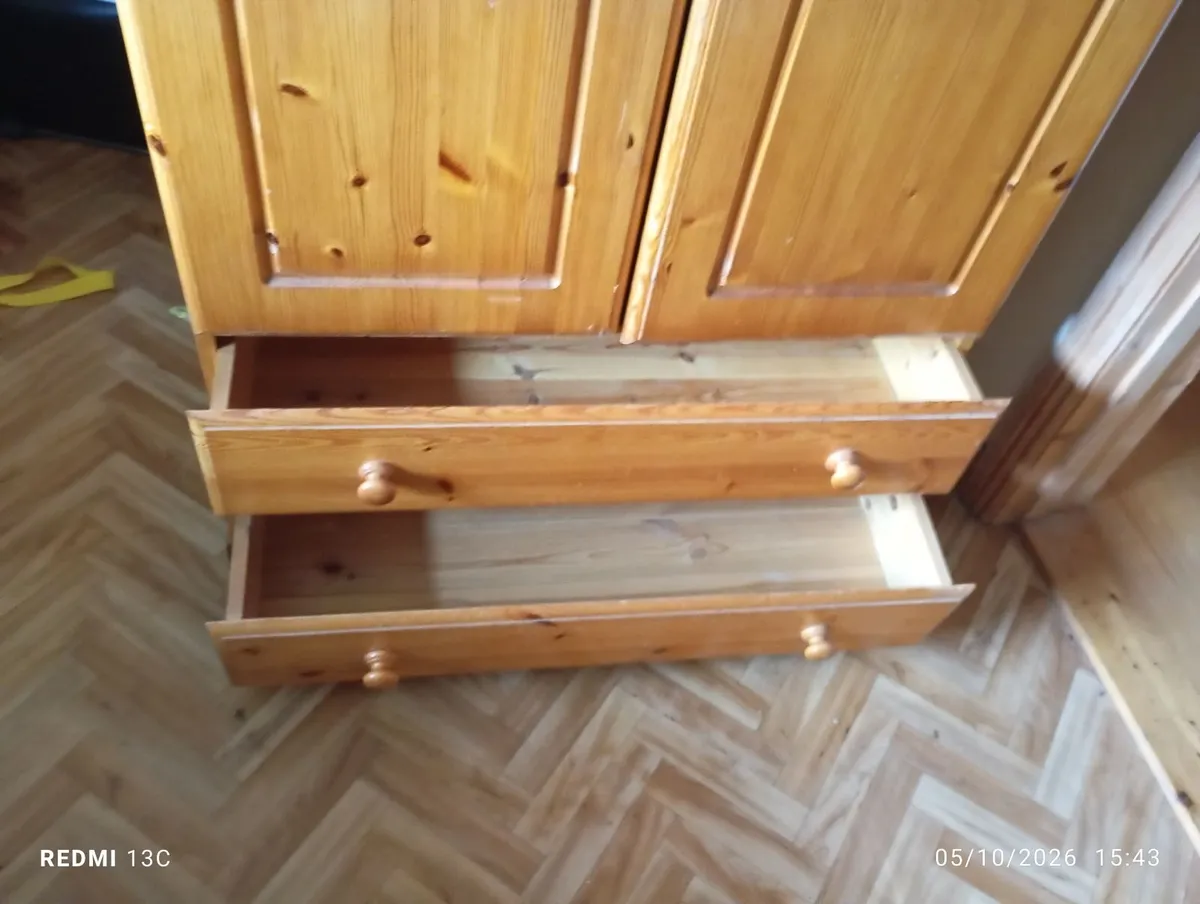 Pine wardrobe - Image 2