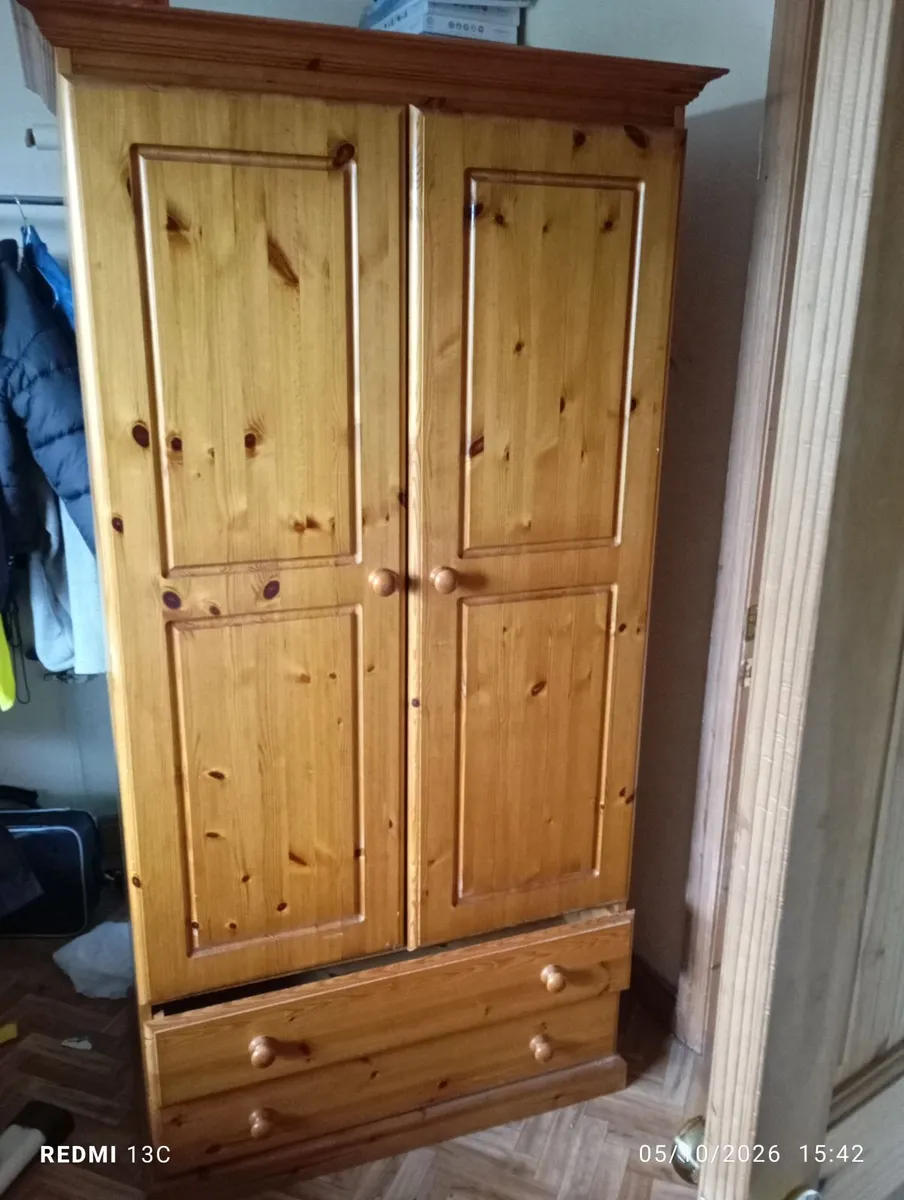 Pine wardrobe - Image 3