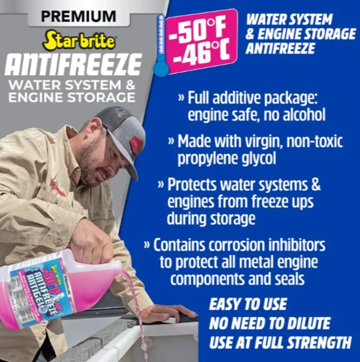 Star brite Marine Antifreeze 3.78L – Boat Winteris - Image 4