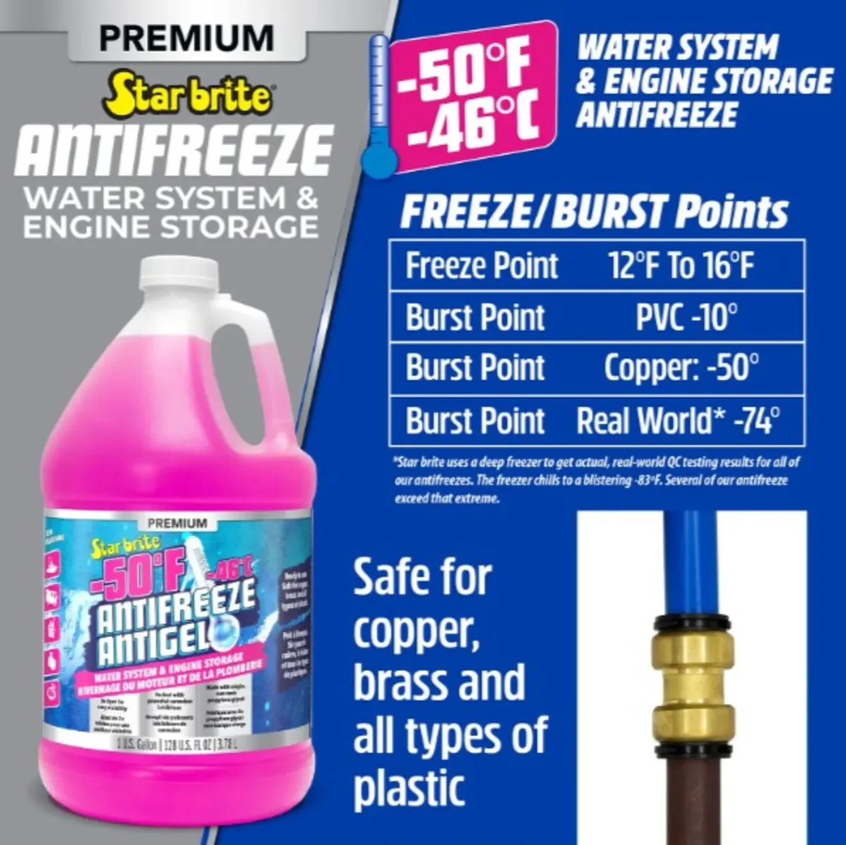 Star brite Marine Antifreeze 3.78L – Boat Winteris - Image 1