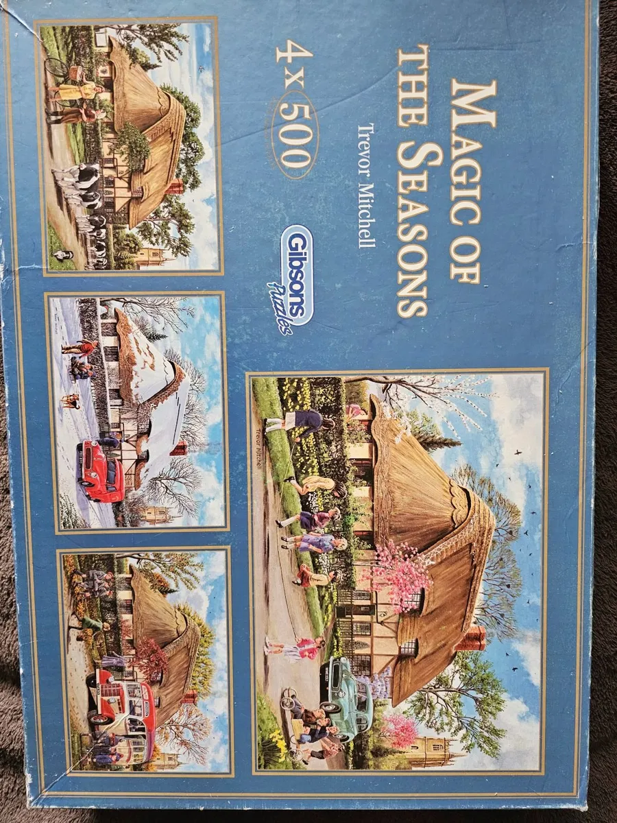 Puzzle 3 jigsaw puzzles for sale as one set: - Image 1