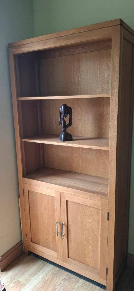 Bookshelf x2 oak - Image 1