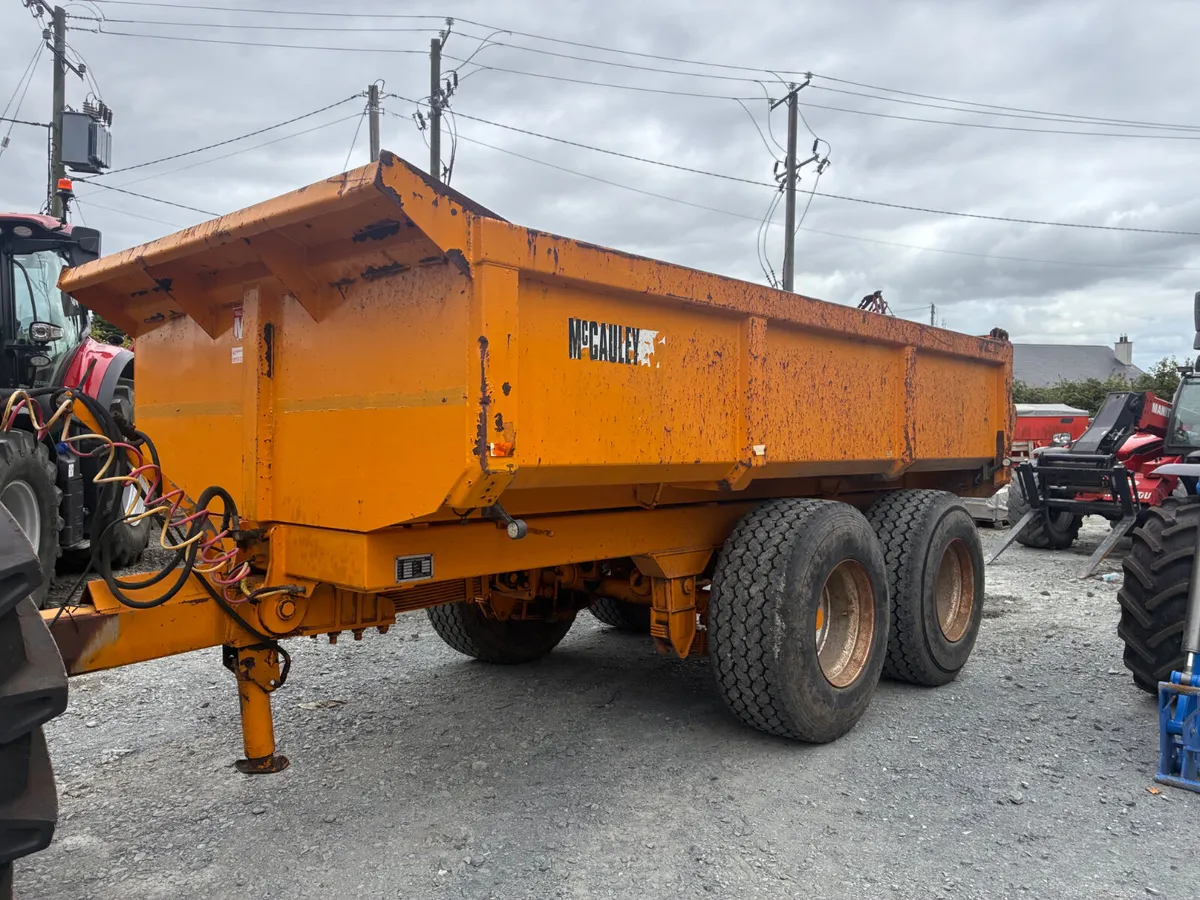 McCauley 16t Hardox Dump Trailer - Image 1