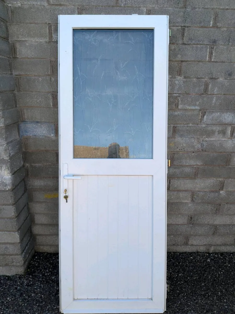 PVC door and frame two keys - Image 2