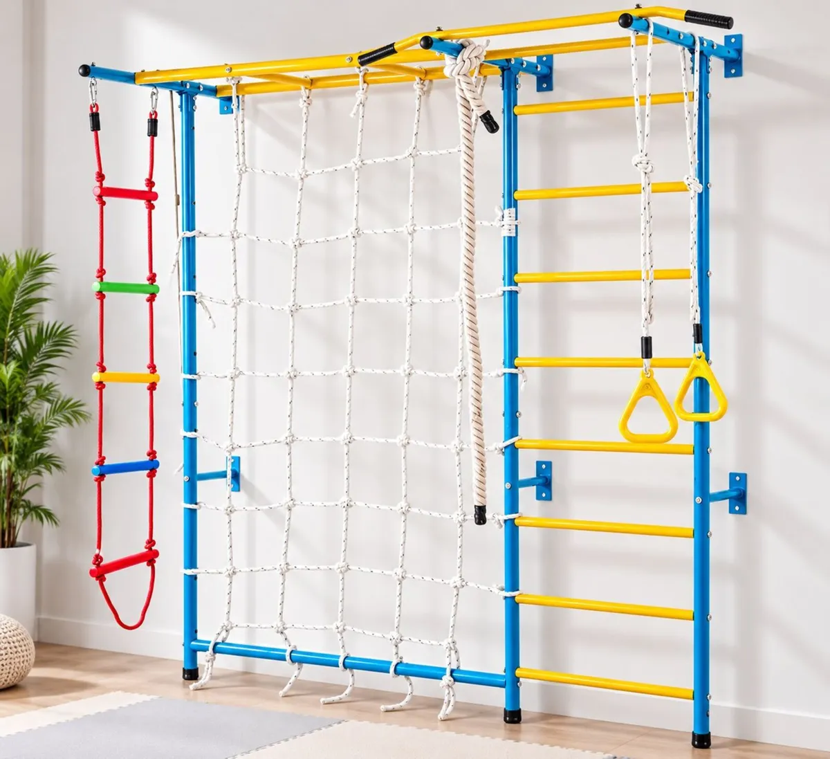 Swedish Wall Ladder for Kids - Image 3