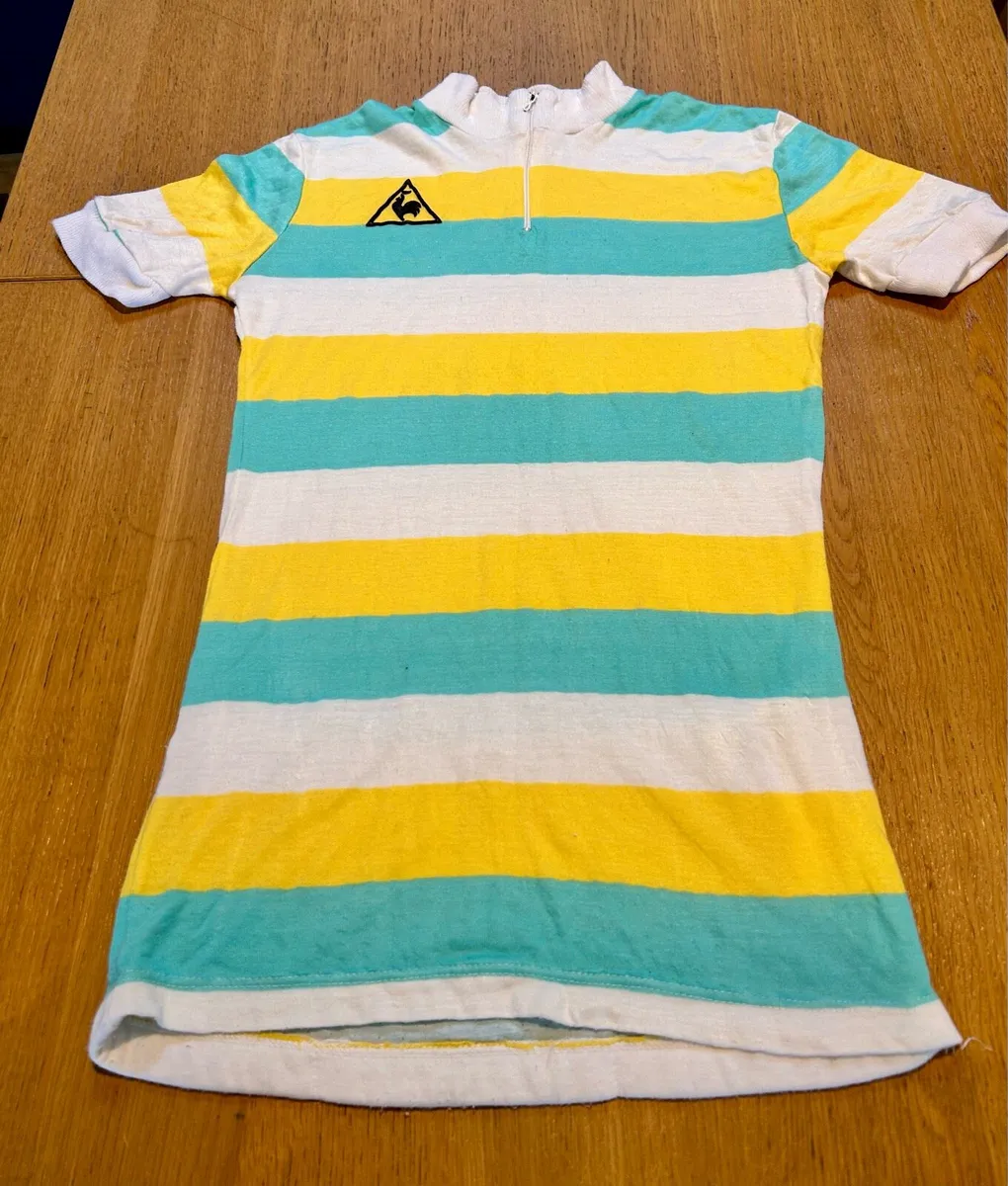 Vintage Le Coq Sportif cycling jersey from 70’s/80 - Image 1