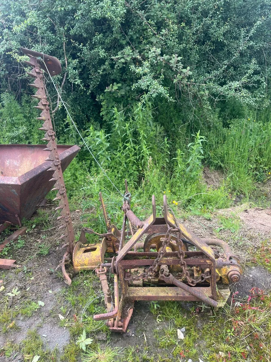 Old Fingerbar Mower - Image 1