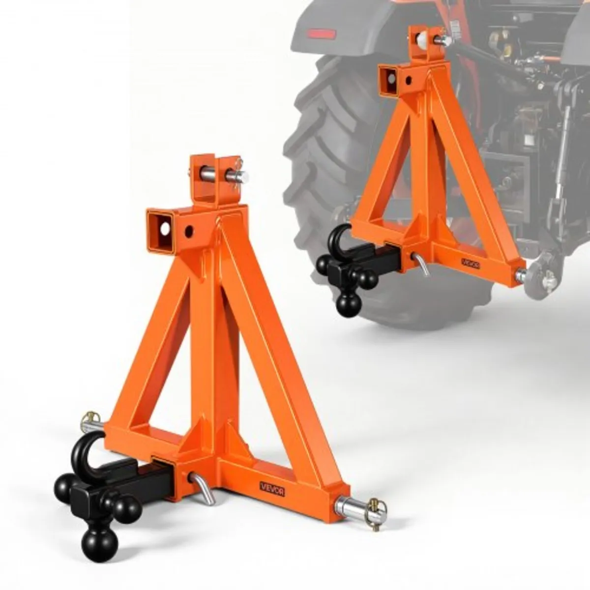 3 Point Trailer Hitch with 50.8mm Receiver, 3 Pt Q - Image 1