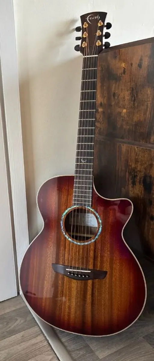 Faith Blood Moon Venus Acoustic Guitar - Image 1