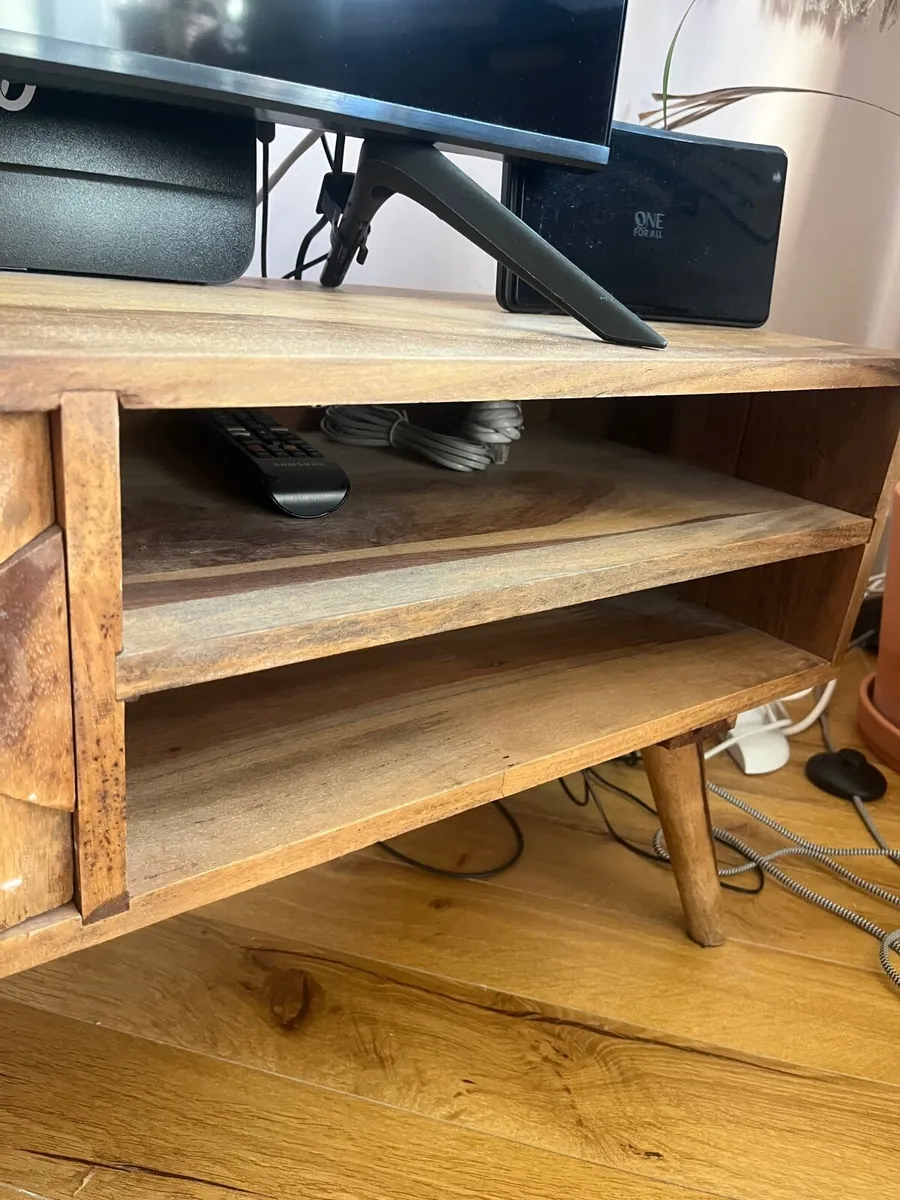 Solid wood TV stand - Image 2