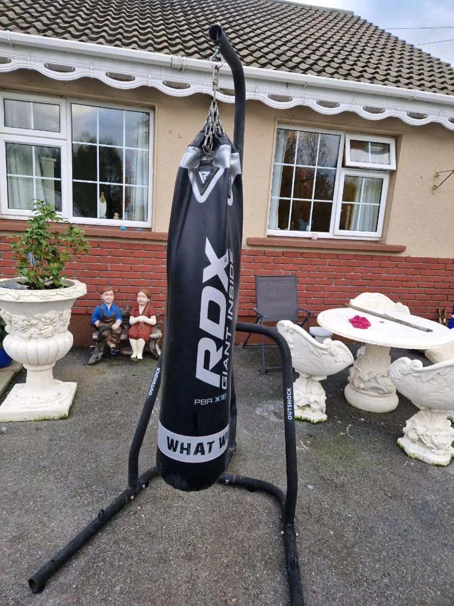 Large stand and punching bag - Image 1