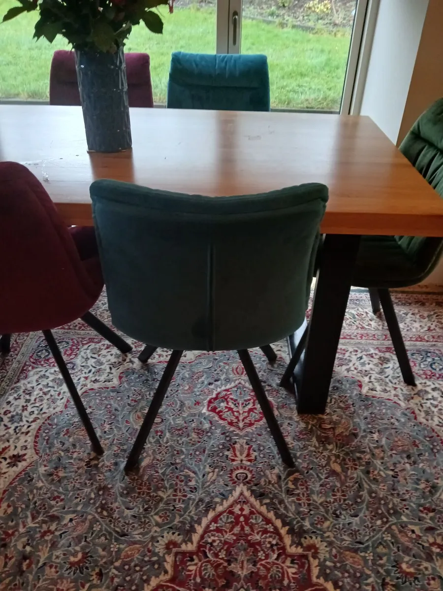 Dining table and chairs - Image 4