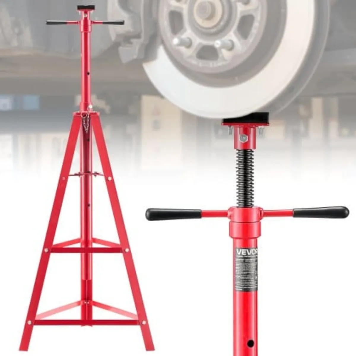 Under Hoist Tripod Stand, 2 Ton Capacity High Lift - Image 1