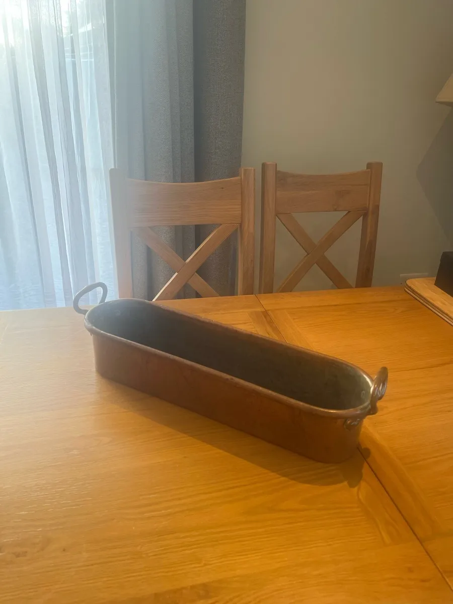 Antique Copper Fish Kettle - Image 3