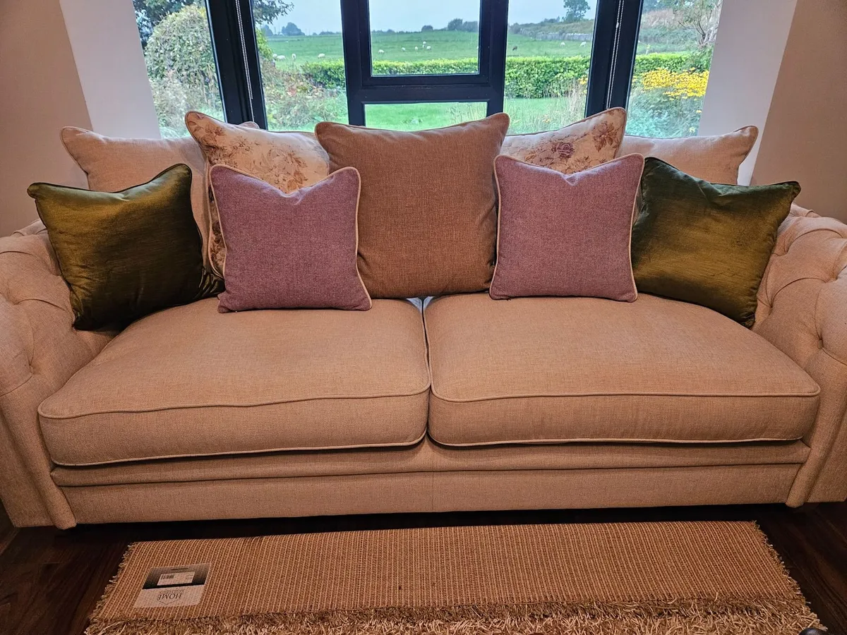 Furniture, 3 seater and 2 seater - Image 2
