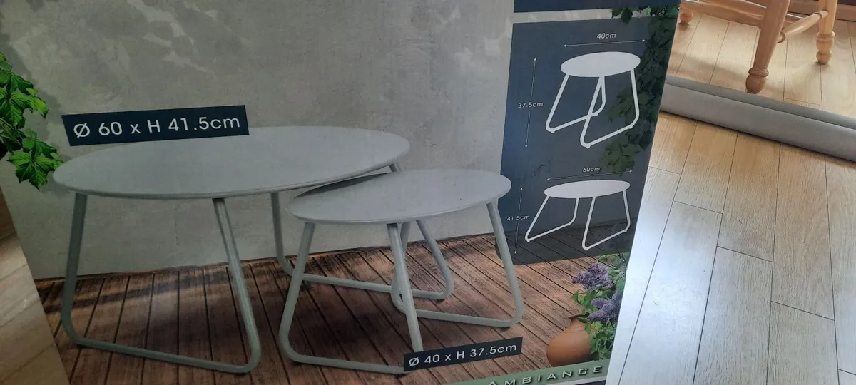 New-tables- suit indoor or outdoors