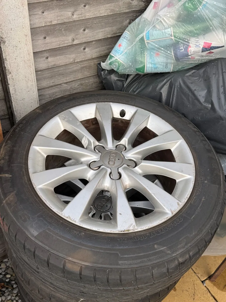 Audi A6 Alloy Wheels & Tyres - Image 1