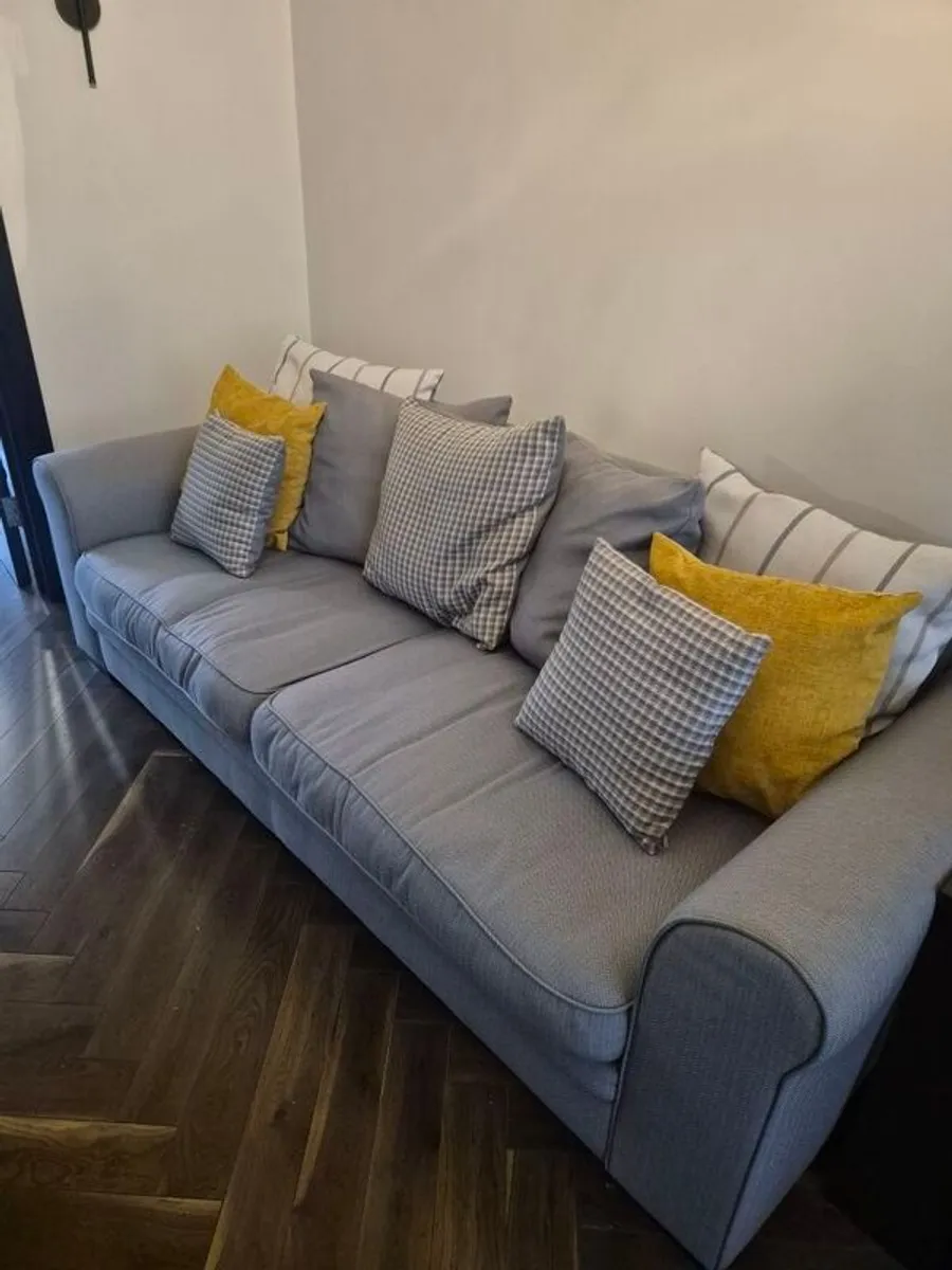sofa and large single chair - Image 1
