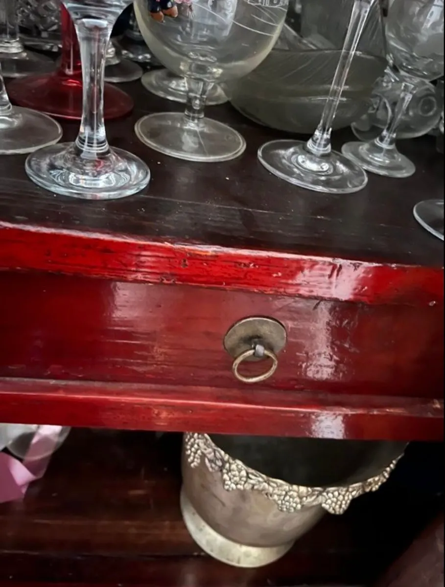 Antique Chinese Large Marriage Cabinet - Image 4