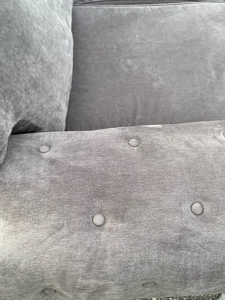 Verona corner L shaped  couch grey corner sofa - Image 3