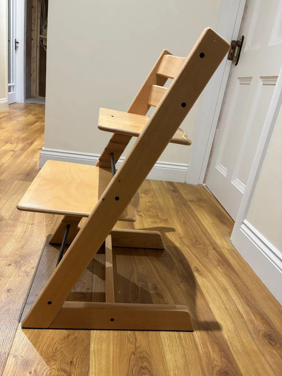 Stokke Tripp Trapp High Chair - Natural Wood - Image 2