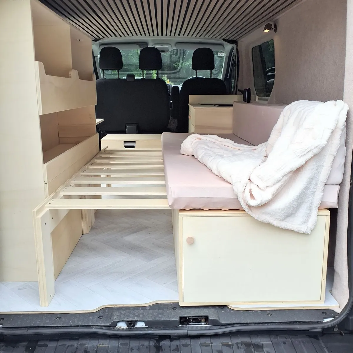 Camper Furniture -Sliding Bed, Kitchen & Storage - Image 3