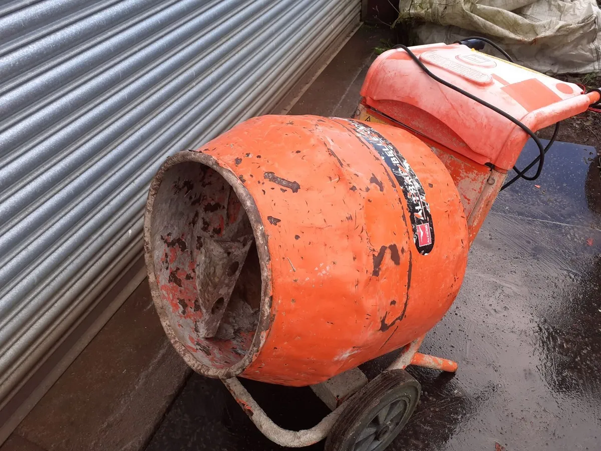 BELLE 150 MINIMIX 110V CEMENT MIXER - Image 2