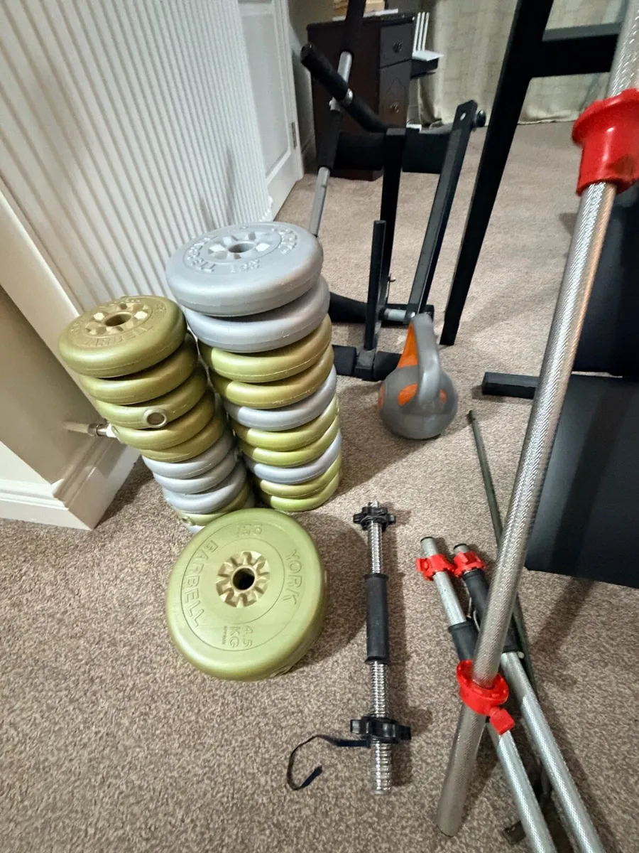 Gym Equipment and Barbell  Weights - Image 3