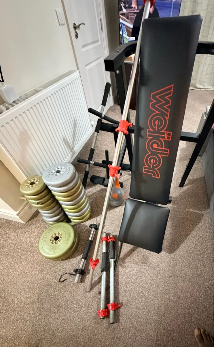 Gym Equipment and Barbell  Weights - Image 1