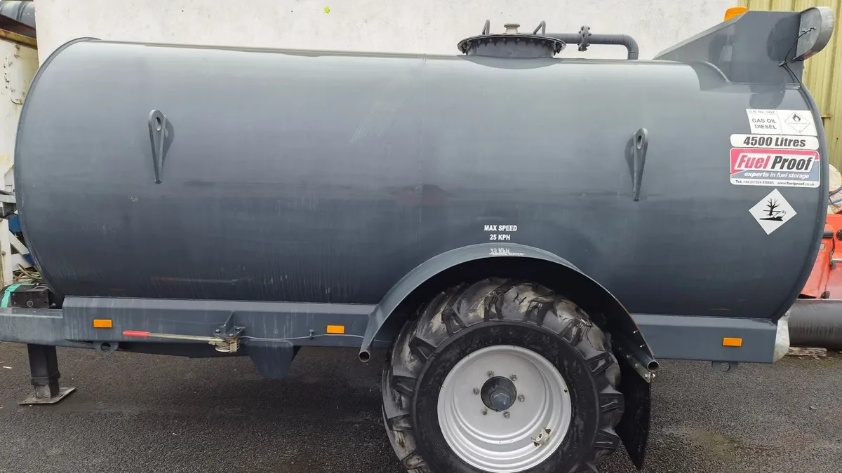 FuelProof 4,500L Site Tow Diesel Bowser - Image 1