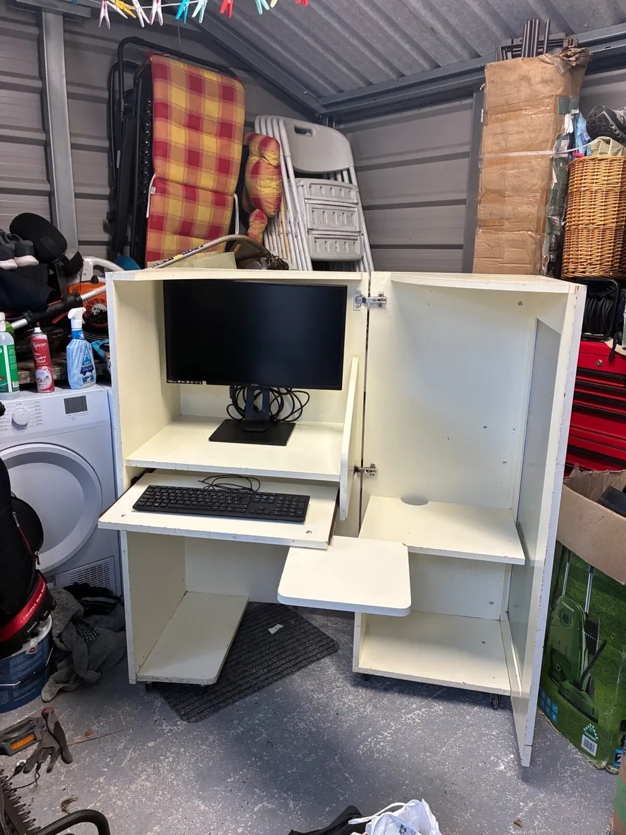 Home office foldable cabinet - Image 3