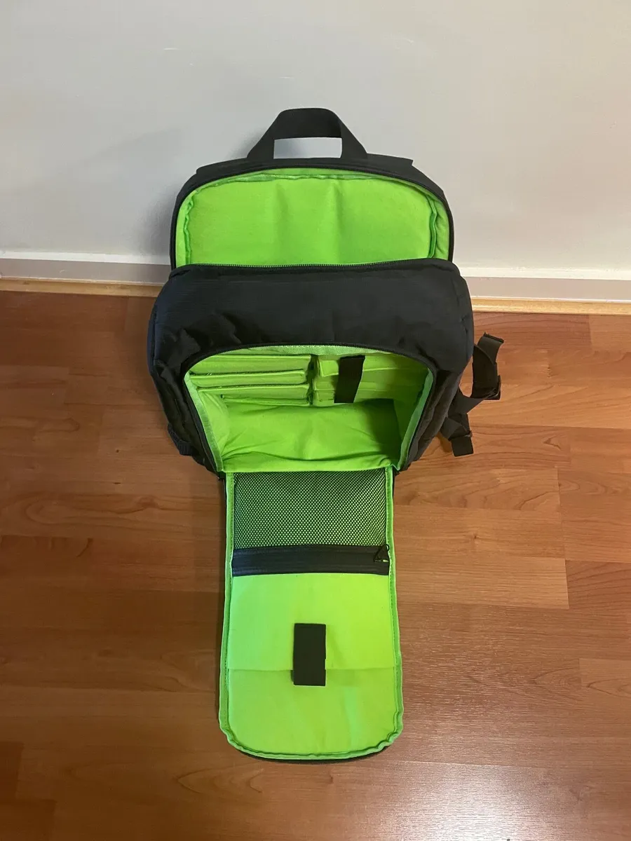 Black heavy duty rucksack - Image 1