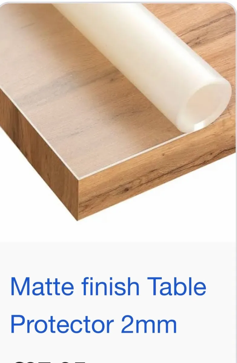 Clear Matt desk protector