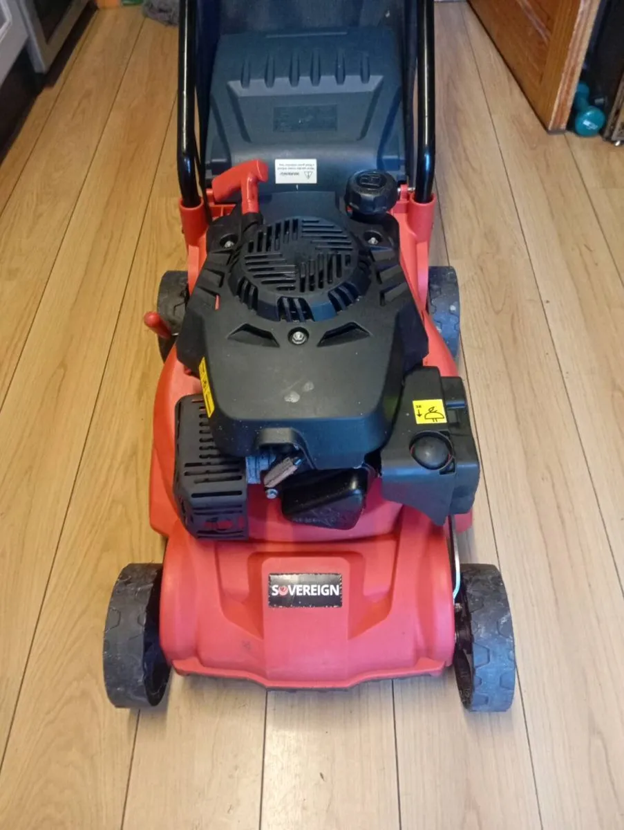 Sovereign petrol lawnmower - Image 1