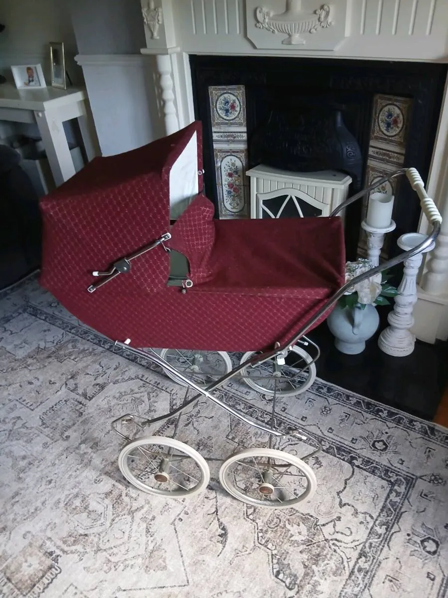 Antique Dolls pram - Image 4