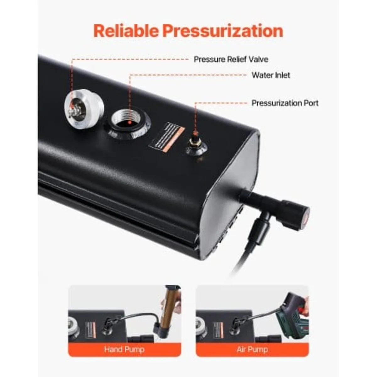 Roof Rack Water Tank, 4.5 Gal, Multi-Dispensing Ou - Image 3