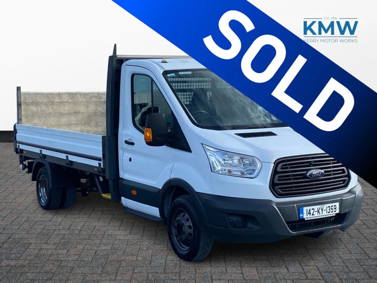 Ford Transit 2.2 TDCI LWB Flat Bed--Tail-lift - Image 1