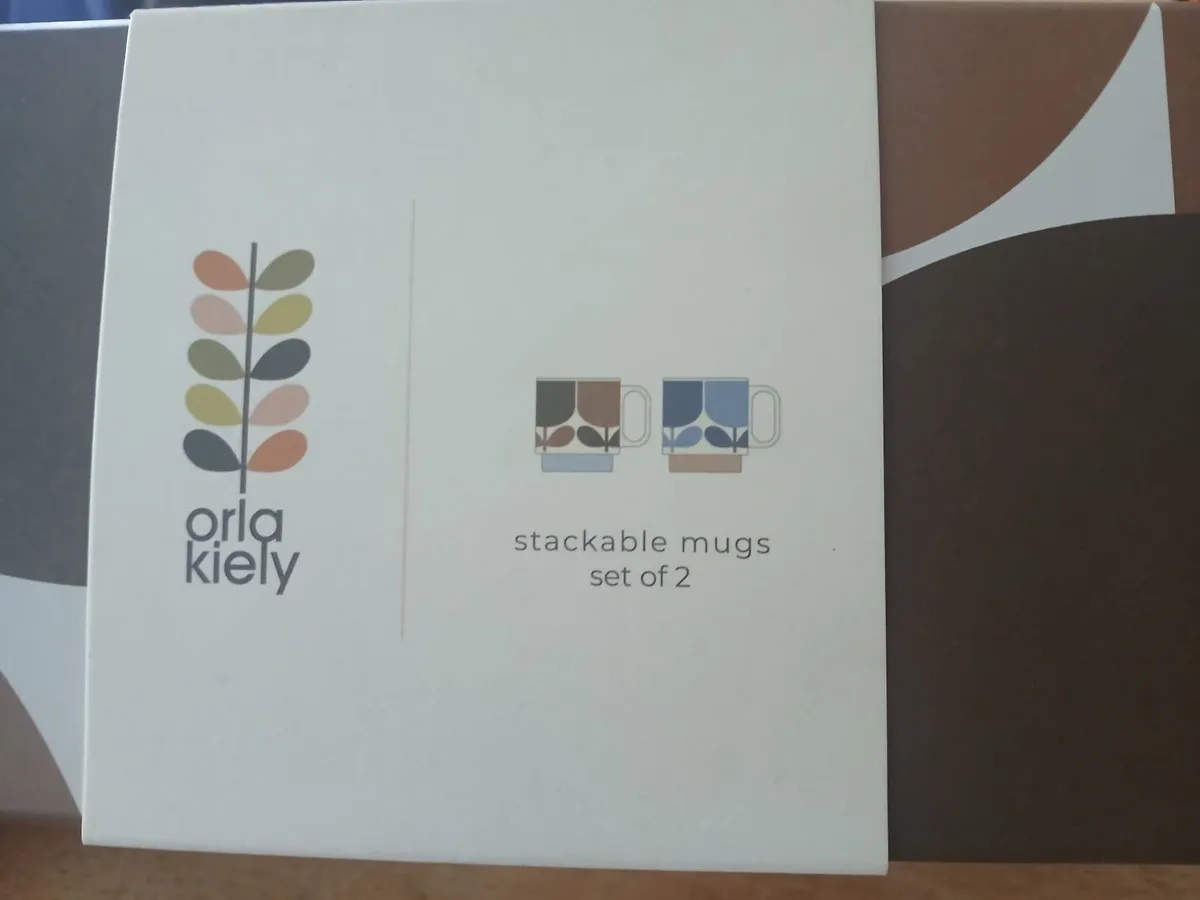 Ora Kiely mugs and Tipperary Crystal mugs - Image 2